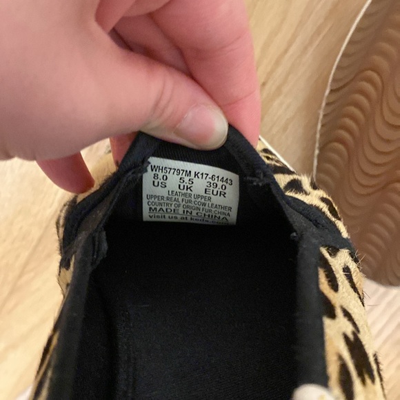 Keds and Kate Spade collaboration leopard print slides - Picture 4 of 5